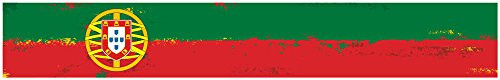 24" Vinyl Trim Portugal Portugese Flag Strip Sticker Decals Hood Bumper car