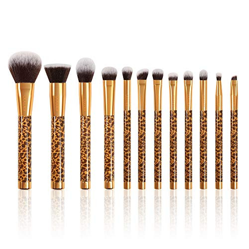 Docolor Makeup Brushes Leopard 12 Pieces Professional Makeup Brush Set Premium Synthetic Brushes Set Kabuki Foundation Blending Brush Face Powder Blush Concealers Eye Shadows Make Up Brushes Kit Docolor Makeup Brushes Leopard 12 Pieces Professional Makeup Brush Set Premium Synthetic Brushes Set Kabuki Foundation Blending Brush Face Powder Blush Concealers Eye Shadows Make Up Brushes Kit