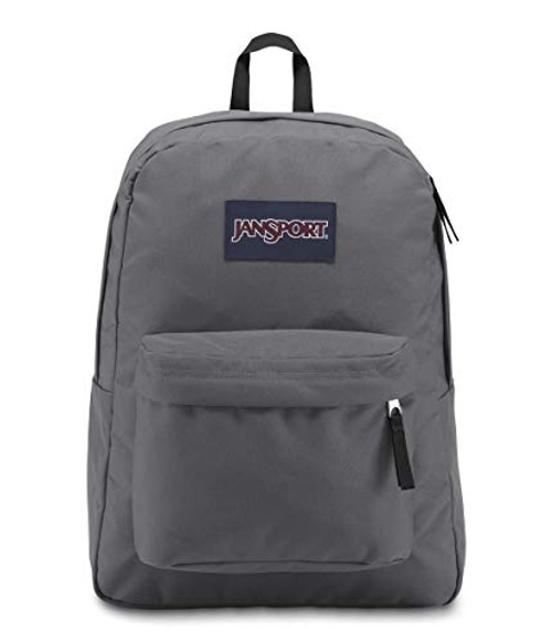 JanSport, Superbreak Backpack, (5L8) Deep Grey, One Size JanSport, Superbreak Backpack, (5L8) Deep Grey, One Size