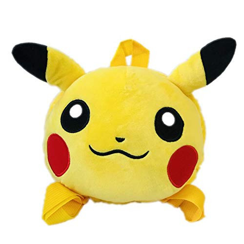 Beatrbior Pocket Monster Pikachu Cartoon Anime Plush Doll Stuffed Animal Toy (Backpack) Beatrbior Pocket Monster Pikachu Cartoon Anime Plush Doll Stuffed Animal Toy (Backpack)
