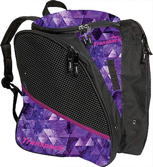 Transpack ICE Skate Backpack - Purple Topo