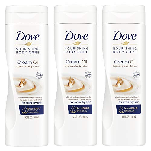 Dove Cream Oil Body Lotion, Intensive, 13.5 oz 3 ct Dove Cream Oil Body Lotion, Intensive, 13.5 oz 3 ct