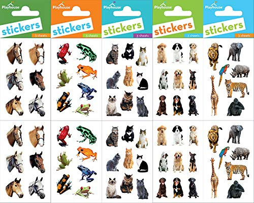 Playhouse Animal Antics Super Sticker Sheet Pack