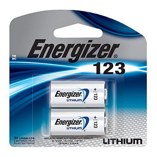 Energizer El123apb-2 3 Volt Lithium Photo Battery, 0.32 Ounce
