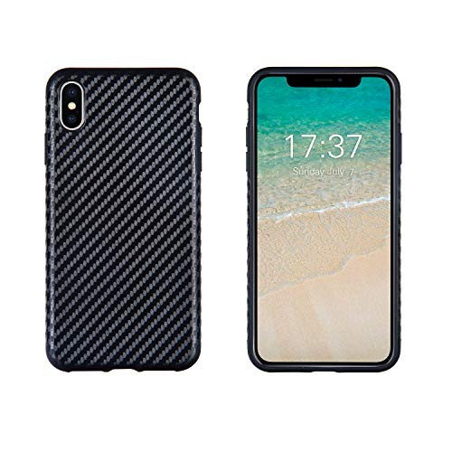 Case Compatible with iPhone XR / iPhone XS Max, Ultra Slim Protective Cell iPhone Cover Cases Compatible Apple iPhone XR / Apple iPhone XS Max, Anti-Scratch Back (Black, for iPhone XR)