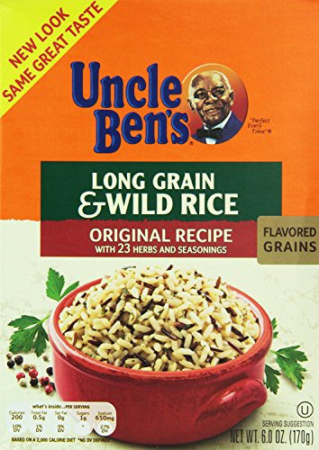 Uncle Ben s Original Recipe Long Grain   Wild Rice 6oz Box  Pack of 5