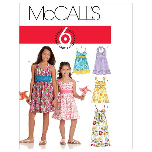 McCall's Patterns M5838 Children's/Girls' Dresses, Size CCE (3-4-5-6) McCall's Patterns M5838 Children's/Girls' Dresses, Size CCE (3-4-5-6)