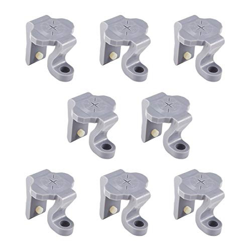 kemimoto Pontoon Boat Fender Hangers 8 PCS Anti skid Boat Fender Clips for Rail Adjustable Fender Hanger Adjuster for 08 1 Square Tube Rails of Pontoon Boats for Taylor Made kemimoto Pontoon Boat Fender Hangers 8 PCS Anti skid Boat Fender Clips for Rail Adjustable Fender Hanger Adjuster for 08 1 Square Tube Rails of Pontoon Boats for Taylor Made