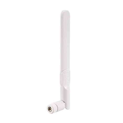 uxcell GSM GPRS WCDMA LTE Antenna 3G 4G 8dBi 700 2700MHz SMA Male Connector Omni Direction Foldable Paddle Type White