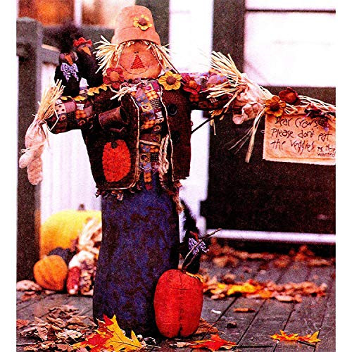 McCall's #9448 Scarecrow Greeter with Pumpkin & Crows Craft Sewing Patterns