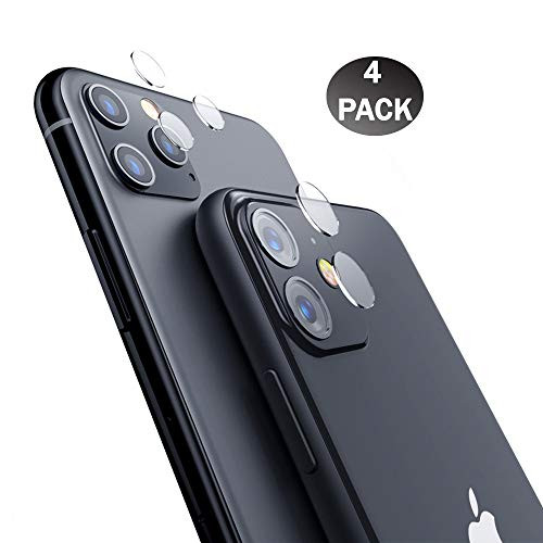 4 Pack  Tempered Glass Screen Protector Camera Protector for iPhone 11 Pro 58   iPhone 11 Pro Max 65  25D Ultra Thin HD Anti Fingerprint Screen Protective Clear Film  iPhone 11 pro