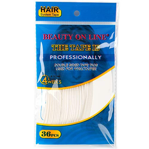 36Pieces Wig Tape for Lace Wigs Lace Wig Tape lace front tape wig tape double sided Lace Front Wig Tape Double Sided Waterproof