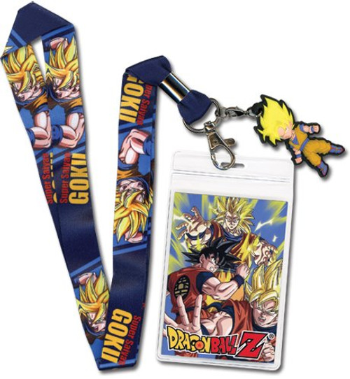 GE Animation GE 82540 Dragon Ball Z Super Saiyan Goku Lanyard GE Animation GE 82540 Dragon Ball Z Super Saiyan Goku Lanyard