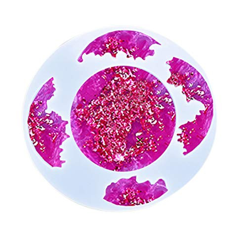 Geode Coaster Mold   Irregular Silicone Coaster Mold for Making Geode Coasters Agate Coasters   Large   Thick Resin Coaster Mold for Epoxy Resin and Polymer Clay  Hl 2