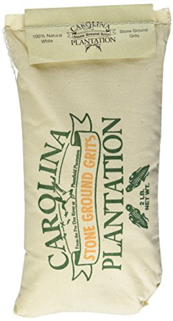 Carolina Plantation Grits Stone Ground 32 Ounce Carolina Plantation Grits Stone Ground 32 Ounce