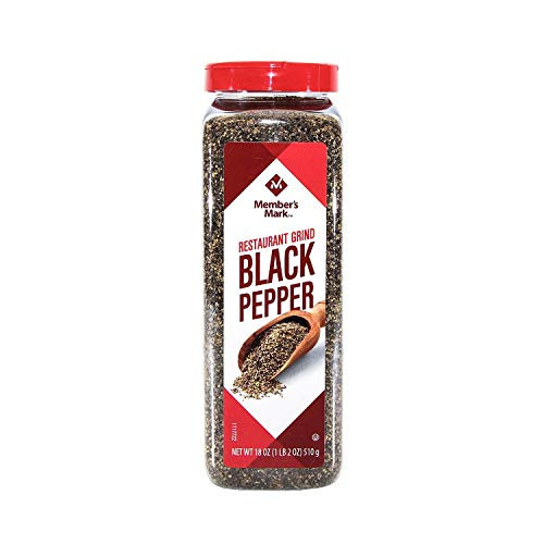 Member s Mark Restaurant Coarse Grind Black Pepper 18 Ounces