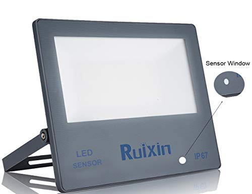 GDIDEA 50W Motion Sensor Floodlight LED Flood Light Waterproof IP66 floodlighs 6500K 10000Lm Super Bright LED Floodlights for Warehouse Backyards Front Doors Garages Driveways Sidewalks
