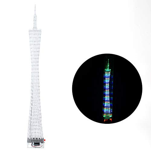DDIY 32 Story Guangzhou Tower DIY Electronic kit Music Spectrum Wireless Remote Control Welding unassembled kit DDIY 32 Story Guangzhou Tower DIY Electronic kit Music Spectrum Wireless Remote Control Welding unassembled kit