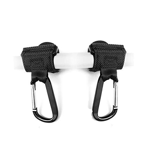 Stroller Hooks Clips for Diaper Bags 2 Pack Mommy Durable Clips Hooks for Stroller to Hang Bags Stroller Organizer Purse?Groceries