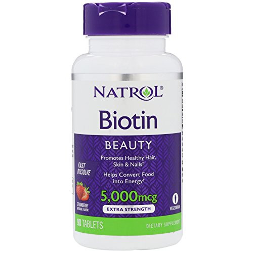 Natrol Biotin BEAUTY 5000 mcg 250 Fast Dissolve Tablets Natrol Biotin BEAUTY 5000 mcg 250 Fast Dissolve Tablets