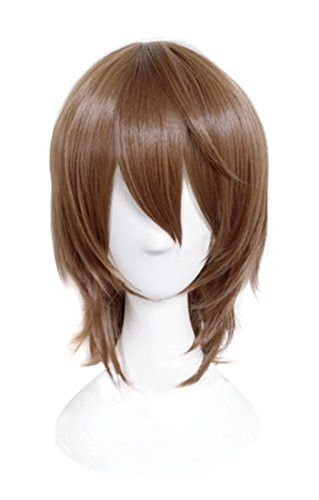 C ZOFEK Persona 5 Goro Akechi Cosplay Wig Brown  Brown