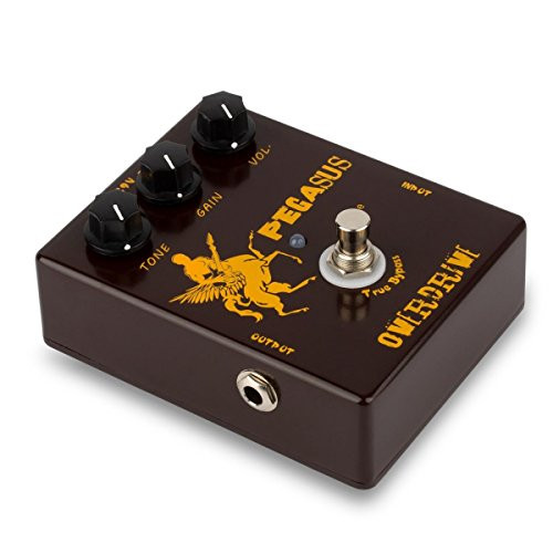 Caline CP 43 Pegasus Overdrive Guitar Effect Pedal with True Bypass Klon Centaur Simulation