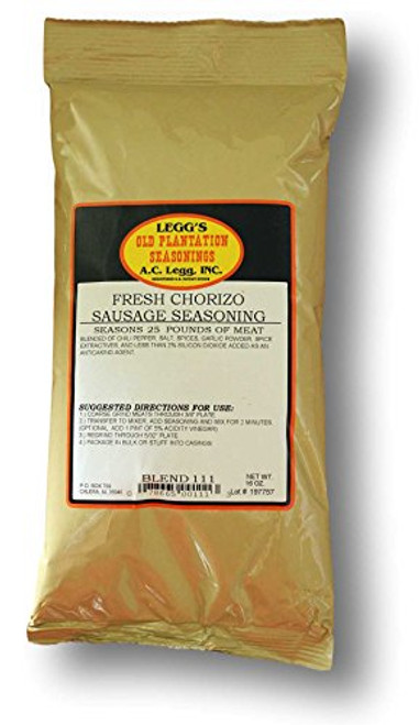 AC Legg Chorizo Sausage Seasoning 16 Ounce AC Legg Chorizo Sausage Seasoning 16 Ounce