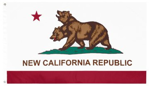Five Star Flags New California Republic NCR FlagFallout Flag Exclusive Fallout Merchandise for Indoor or Outdoor Use 100 Polyester 3 x 5 Ft Five Star Flags New California Republic NCR FlagFallout Flag Exclusive Fallout Merchandise for Indoor or Outdoor Use 100 Polyester 3 x 5 Ft