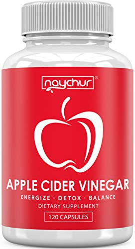 Apple Cider Vinegar Capsules   Detox Cleanse Diet Pills That Work Fast For Women Men  Support Weight Management Metabolism Hunger Appetite Control   Natural Bloating Relief Supplements  ACV Capsules