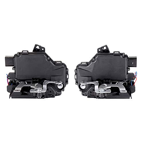 Fits for 1999 2010 Volkswagen Beetle 1999 2012 Volkswagen Golf 2000 2005 Volkswagen Jetta 1999 2005 Volkswagen Passat Front Left   Front Right Door Lock Latch and Actuator 931 500 3B1837016A 2pcs
