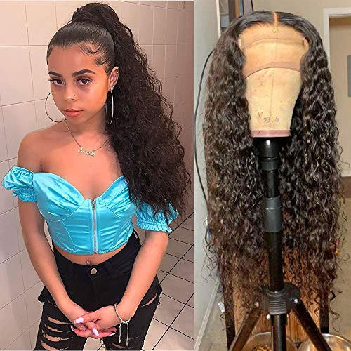 Fureya Wigs for Black Women Glueless Lace Front Wigs with Baby Hair Natural Curly Wave Synthetic Heat Resistant Fiber Hair 24 inch Loose Wigs Fureya Wigs for Black Women Glueless Lace Front Wigs with Baby Hair Natural Curly Wave Synthetic Heat Resistant Fiber Hair 24 inch Loose Wigs