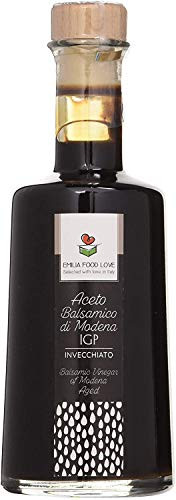 Balsamic Vinegar of Modena IGP AGED   Made in Italy   EMILIA FOOD LOVE   Selected with Love in Italy   Aceto Balsamico di Modena IGP Invecchiato