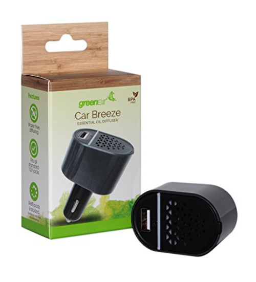 Greenair Carbreeze Essential Oil Diffuser for Aromatherapy, 0.25 Pound