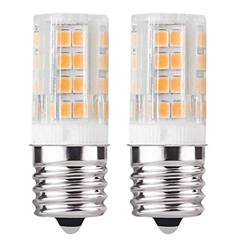 Microwave Oven Appliance E17 LED Bulb, 40W Halogen Bulb Equivalent, Pack of 2 (Warm White)