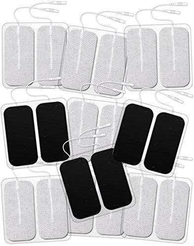 DONECO TENS Unit Pads 2X4 20 Pcs Replacement Pads Electrode Patches for Electrotherapy