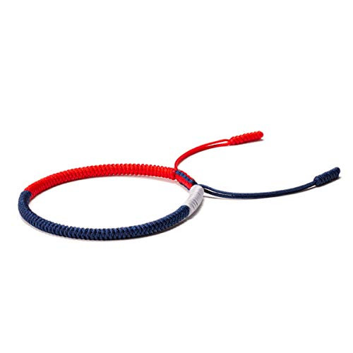 ASEWIHA Handmade Tibetan Lucky Red String Bracelets for Protection Womens Lucky Rope Woven Braided Bracelet