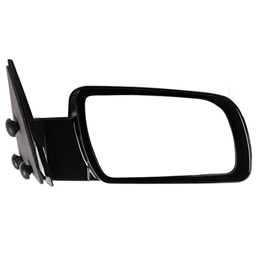 AUTOMUTO Black Rear vision Mirror Right Side View Mirror Manual Folding Manual Adjustment Fit Compatible With GMC Chevy 1988 1998 RM72004 111L RM72004 111R