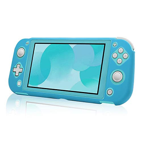 Silicone Case for Nintendo Switch Lite Insten Ultra Slim Soft Rubber Gel Skin Shock Absorption Anti Scratch Protective Full Body Grip Cover Compatible with Nintendo Switch Lite 2019 Console Blue