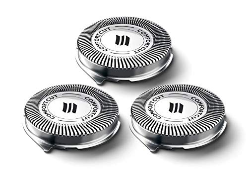 SH30 Replacement Heads Compatible with Philips Norelco Series 1000 2000 3000 Shavers and S738 Click   Style Lift   Cut Made in Netherlands SH30 52