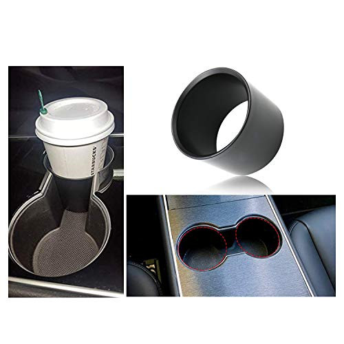 YEE PIN Cup Holder Adapter for Tesla Model Y Model 3 Center Console Cup Holders Insert Expander Adapter Fit Most of Bottles  1pcs