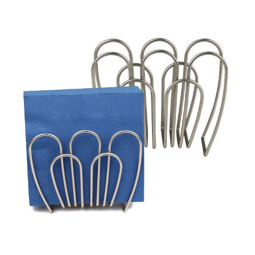 Spectrum Diversified Bloom Napkin Holder, Satin Nickel