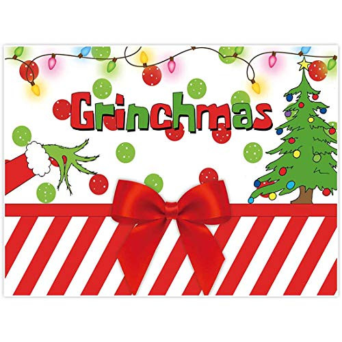 Allenjoy 8x6ft Merry Grinchmas Party Banners Backdrop Christmas Supplies Winter New Year Santa Background Baby Shower Children First Birthday Decorations Studio Photography Props Photo Booth Favors Allenjoy 8x6ft Merry Grinchmas Party Banners Backdrop Christmas Supplies Winter New Year Santa Background Baby Shower Children First Birthday Decorations Studio Photography Props Photo Booth Favors