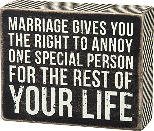 Primitives by Kathy One Special Person for The Rest of Your Life Box Sign