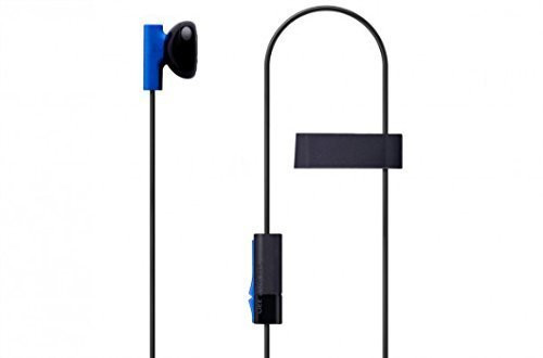 MKK 2 Pack Mono Chat Game Gaming Earbuds Earpiece earphones Headphones Headset with Mic Microphones for PS4 Playstation 4