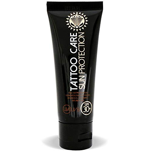 Tattoo Care Sunscreen   135 Oz UVA UVB SPF 30  Ointment for Tattoo Sun Protection Sunblock Cream with Natural Ingredients Protects Tattoo Ink Against Fading Moisturizes   Enhances Tattoo Colors