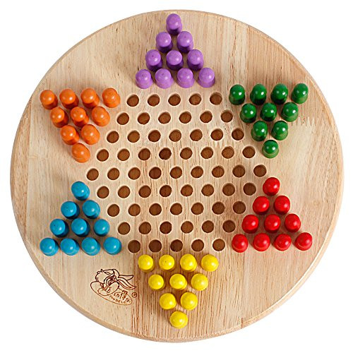 Wooden 2 in 1 Chinese Checkers Gobang Five in a Row Family Board Games Set Wooden 2 in 1 Chinese Checkers Gobang Five in a Row Family Board Games Set