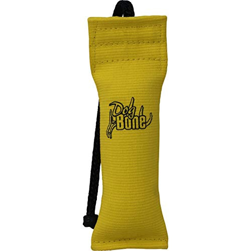 Dog Bumper Training Dummy for Hunting Dog Training   Dog Training Supplies for Hunting Dog Training Duck Dog  Size  Indestructible Firehose Floating Dog Toy  Yellow Puppy 95in