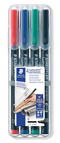 Staedtler Universal pen Lumocolor B 4 Pieces (314 WP4)