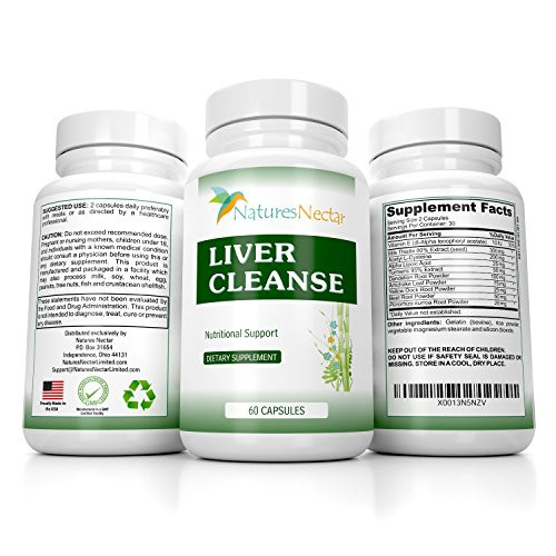 Liver Cleanse   Liver Detox Support Supplement   This Liver Detoxifier   Regenerator Formula Can Help Repair an Active Liver Plus Aid in the Rescue of a Fatty Liver Liver Support Supplements Grass Fed