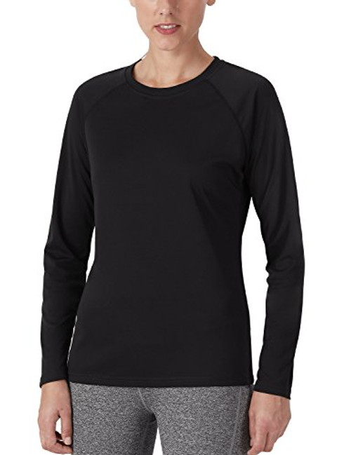 Naviskin Women s Sun Protection UPF 50  UV Outdoor Long Sleeve T Shirt Black Size S